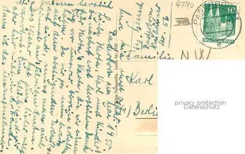 AK / Ansichtskarte Paderborn Franziskanerkirche Paderborn