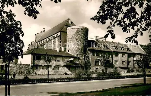 AK / Ansichtskarte Paderborn Liboriberg mit Jesuitenkirche Paderborn