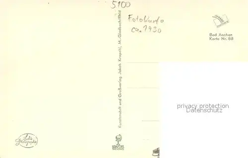 AK / Ansichtskarte Aachen Dom Aachen