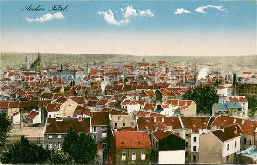 AK / Ansichtskarte Aachen Totalaufnahme Aachen