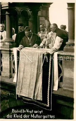 AK / Ansichtskarte Aachen Dr.Vogt Bischof von Aachen Kleid Muttergottes Heiligtumfahrt Aachen