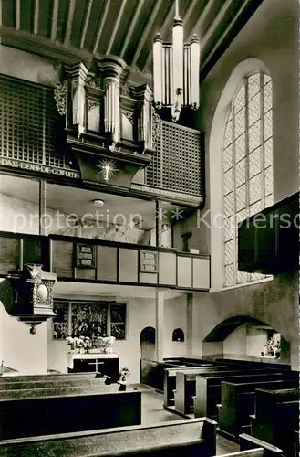 AK / Ansichtskarte Idar Oberstein Innenansicht Felsenkirche Idar Oberstein