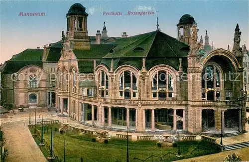 AK / Ansichtskarte Mannheim Festhalle Rosengarten Mannheim