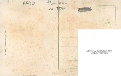 AK / Ansichtskarte Mannheim Rheinvorland Landeplaetze Rheindampfer Mannheim