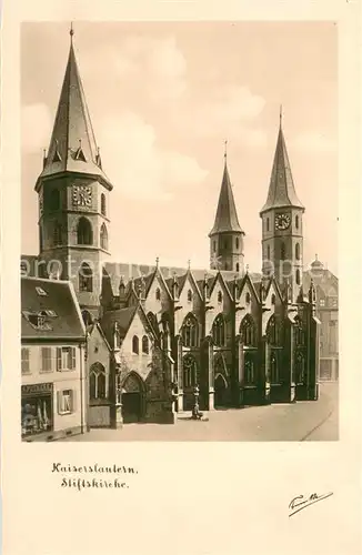 AK / Ansichtskarte Kaiserslautern Stiftskirche Kaiserslautern