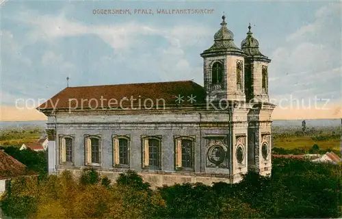 AK / Ansichtskarte Oggersheim Wallfahrtskirche Oggersheim