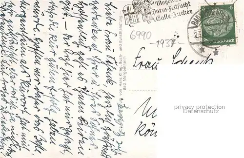 AK / Ansichtskarte Bad_Mergentheim Marktplatz mit Rathaus Gasthaus Apotheke Tuerschild Bad_Mergentheim