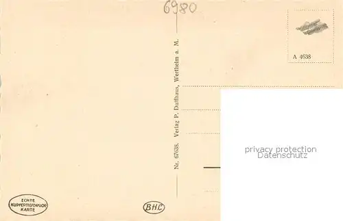 AK / Ansichtskarte Wertheim_Main Engelsbrunnen Altstadt Fachwerkhaeuser Kupfertiefdruck Wertheim Main