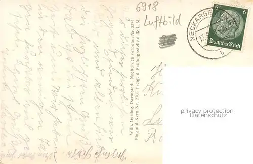 AK / Ansichtskarte Dilsberg mit Neckarsteinach Dilsberg