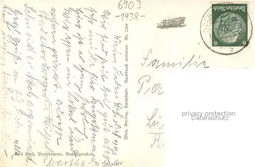 AK / Ansichtskarte Neckargemuend Panorama Luftkurort Neckargemuend