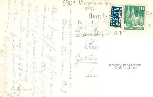 AK / Ansichtskarte Vierzehnheiligen Basilika Vierzehnheiligen