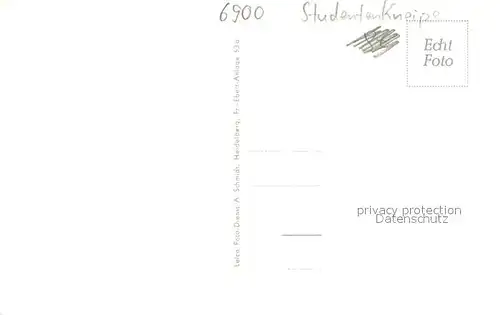 AK / Ansichtskarte Heidelberg_Neckar Altberuehmtes Studentenlokal Zum Seppel Gastraum Heidelberg Neckar