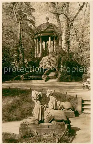 AK / Ansichtskarte Schwetzingen Apollotempel im Schlossgarten Schwetzingen