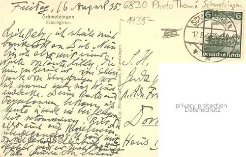 AK / Ansichtskarte Schwetzingen Wasserspiele im Schlossgarten Schwetzingen