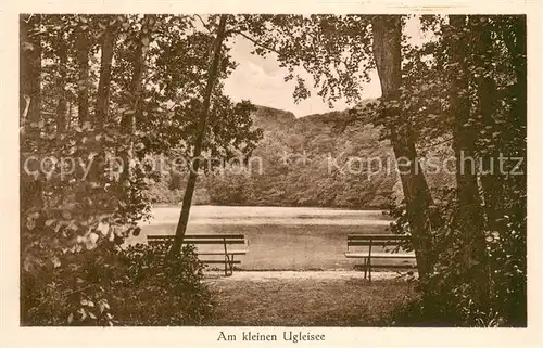 AK / Ansichtskarte Sielbeck_Holsteinische Schweiz Uferpartie am kleinen Ugleisee Sielbeck