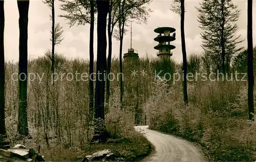 AK / Ansichtskarte Schoenwalde_Bungsberg Waldrestaurant Bungsberg Aussichtsturm Schoenwalde Bungsberg