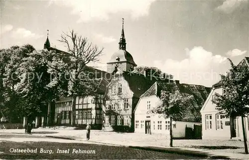 AK / Ansichtskarte Burg_Fehmarn Ortsmotiv Breitestrasse Ostseebad Burg Fehmarn
