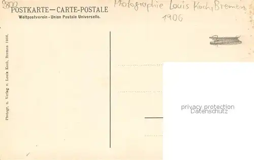 AK / Ansichtskarte Bremen Dom Innenansicht linkes Seitenschiff Bremen