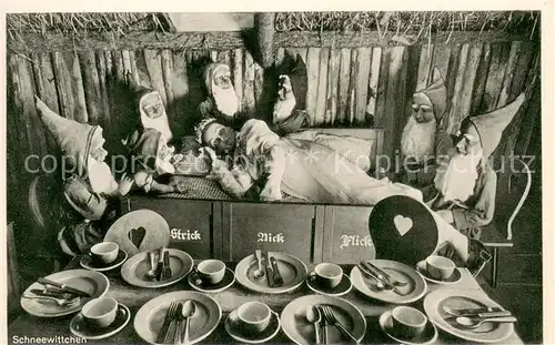 AK / Ansichtskarte Altenberg_Rheinland Terrassen Waldrestaurant Deutscher Maerchenwald Schneewittchen Altenberg_Rheinland