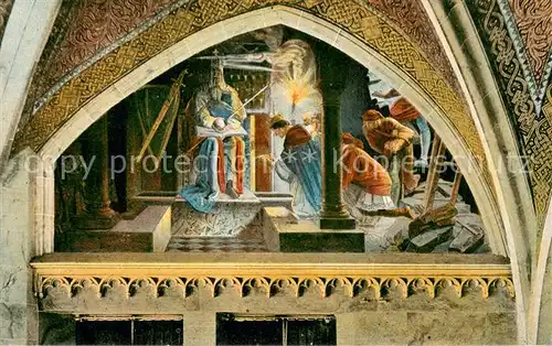 AK / Ansichtskarte Aachen Freskogemaelde v. Rethel im Koenigssaale d. Rathauses Aachen