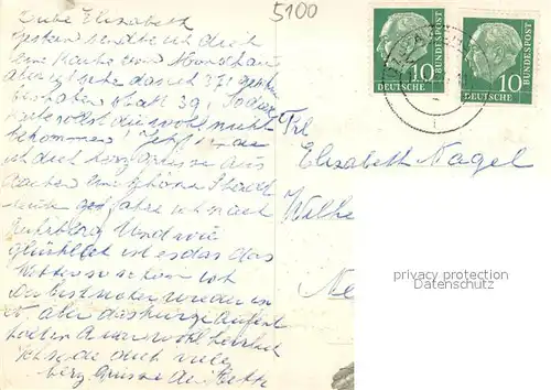 AK / Ansichtskarte Aachen Ponttor Aachen