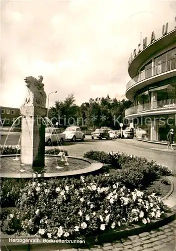 AK / Ansichtskarte Herzogenrath Bockreiterbrunnen Herzogenrath