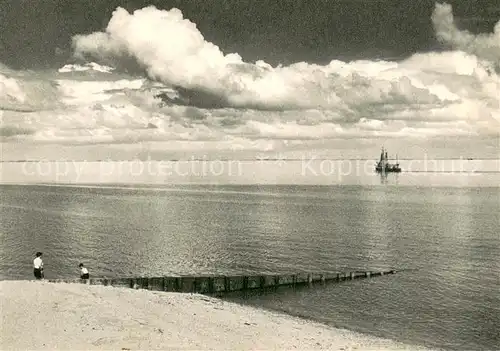 AK / Ansichtskarte Insel_Foehr Strand Insel_Foehr