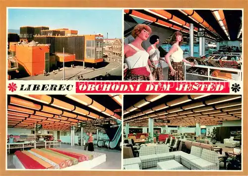 AK / Ansichtskarte Liberec Obchodni Dum Jested Liberec