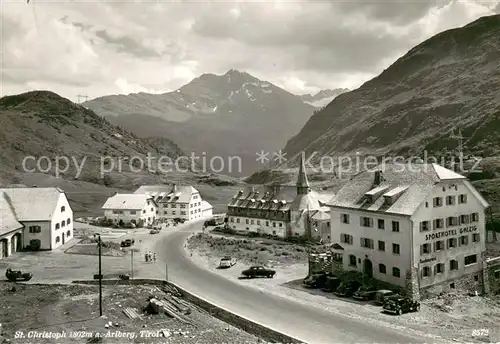 AK / Ansichtskarte Arlberg St.Christoph Tirol Sporthotel Galzig Arlberg