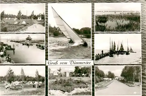 AK / Ansichtskarte Diepholz Campingplatz Hafen Gaststaette Restaurant Segeln Partie am Duemmersee Diepholz