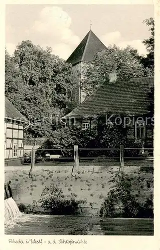 AK / Ansichtskarte Rheda Wiedenbrueck Schlossmuehle Rheda Wiedenbrueck