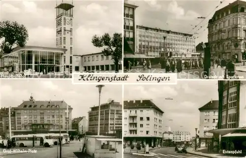 AK / Ansichtskarte Solingen Graf Wilhelm Platz Entenpfuhl Solingen