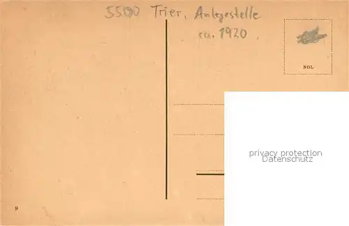 AK / Ansichtskarte Trier Partie an der Mosel Anlegestelle Trier