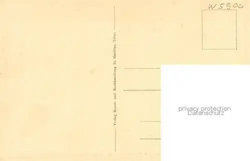 AK / Ansichtskarte Trier Benediktiner Abtei St.Matthias Basilika und Hochaltar Trier