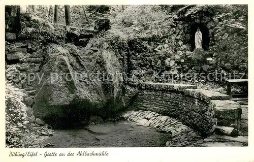 AK / Ansichtskarte Bitburg Grotte an der Ahlbachmuehle Bitburg