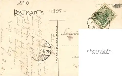 AK / Ansichtskarte Pruem_Eifel Inneres der Salvatorkirche Pruem_Eifel