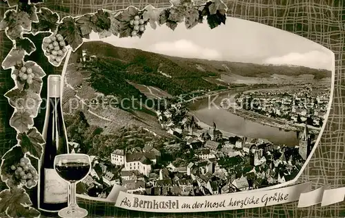 AK / Ansichtskarte Bernkastel Kues Gesamtansicht Bernkastel Kues