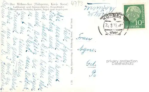 AK / Ansichtskarte Moehnesee Sperrmauer ueberlauf Delecker Bruecke Koerbecker Bruecke Bruecke bei Wamel Strandbad Am Abend Am Stockumer Damm  Moehnesee