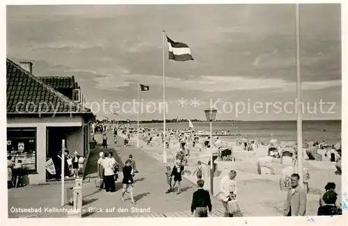 AK / Ansichtskarte Kellenhusen_Ostseebad Strand Promenade Kellenhusen_Ostseebad