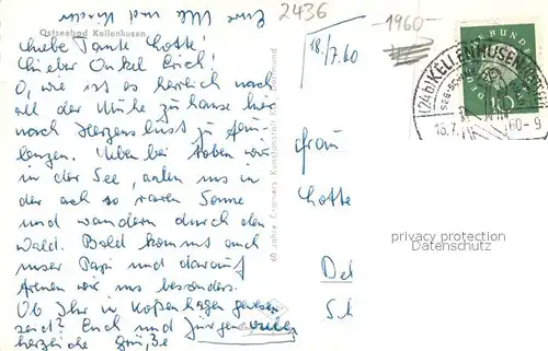 AK / Ansichtskarte Kellenhusen_Ostseebad Strandpartie Kellenhusen_Ostseebad