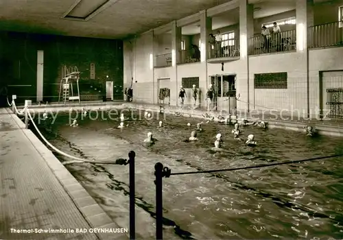 AK / Ansichtskarte Bad_Oeynhausen Thermal Schwimmhalle Bad_Oeynhausen