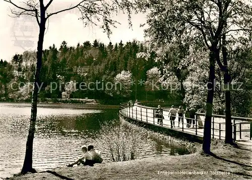 AK / Ansichtskarte Ennepetal Heilenbecker Talsperre Ennepetal