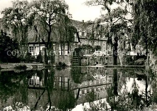 AK / Ansichtskarte Milte Kloster Vinnenberg Muehle und Priesterhaus Milte