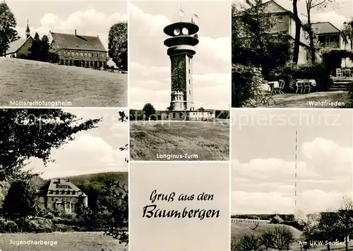 AK / Ansichtskarte Havixbeck Muettererholungsheim Longinus Turm Waldfrieden Jugendherberge Am UKW Sender Havixbeck