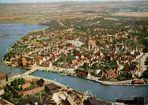 AK / Ansichtskarte Neustadt_Holstein Fliegeraufnahme Neustadt_Holstein