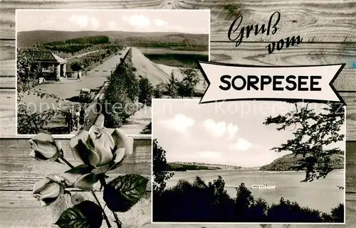 AK / Ansichtskarte Hachen_Sauerland Sorpesee Panorama Hachen_Sauerland