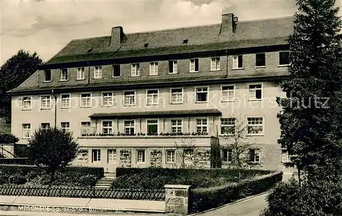 AK / Ansichtskarte Meschede Blindenheim Meschede