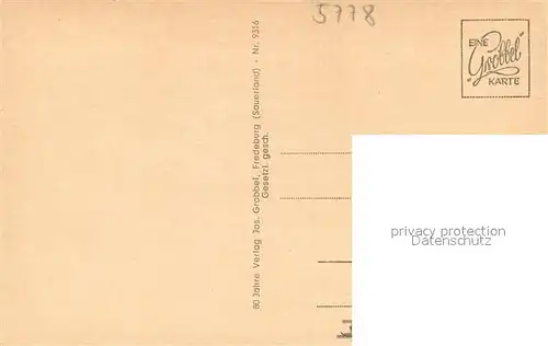 AK / Ansichtskarte Meschede Blindenheim Meschede