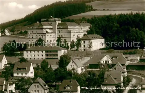 AK / Ansichtskarte Meschede Walburga Krankenhaus Meschede