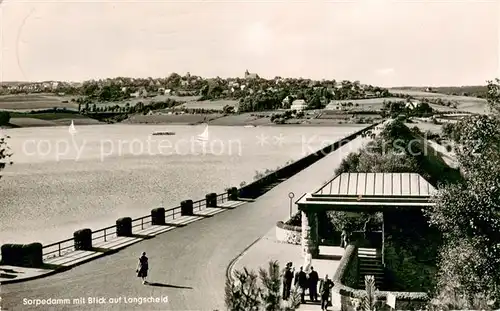 AK / Ansichtskarte Langscheid_Sorpesee Sorpedamm Panorama Langscheid Sorpesee